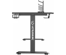 Žaidimų stalas Ultradesk Momentum, 152,5 x 70 cm, juodas