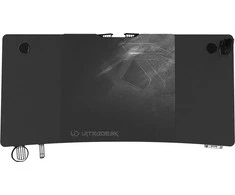 Ultradesk V2 lygis Juodas 140 cmx68 cm