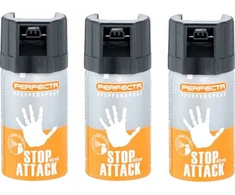 Umarex „Perfecta Stop Attack“ pipirinių dujų purškiklis kūgio formos, 40 ml