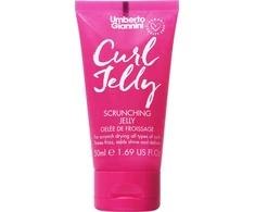 Umberto Giannini Curl Jelly Hair Styling Gel Curl Definition &amp; Frizz Control Medium Hold, 50 ml