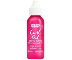 Umberto Giannini Curl Oil Bond Repair Silicone-free Hair Oil Treatment Frizz Control &amp; Moisturising, 50 ml