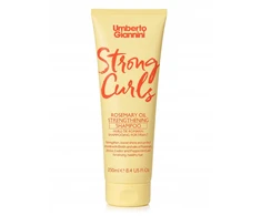 Umberto Giannini Strong Curls Hair Šampūnas Strengthening, 250 ml