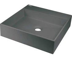 Granito stalviršiai Deante Correo 40x40 cm, CQR_TU4S, antracito metalo