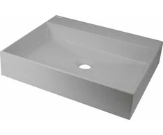 Granitinis praustuvas Deante Correo 50x40 cm, CQR_SU5S, Metallic pilkas