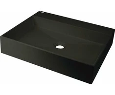 Graninis praustuvas Deante Correo 50x40 cm, CQR_NU5S, Nero