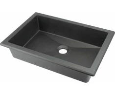 Granitinis praustuvas Deante Correo CQR_TU5U, Antracitas metalas