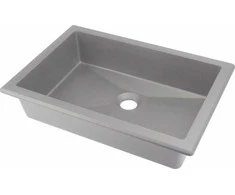 Granitinis praustuvas Deante Correo CQR_SU5U, Metallic pilkas