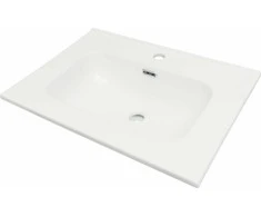 Praustuvas Deante Tubo, 60,3x46 cm, CTU_6U6W, Baltas
