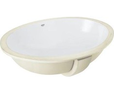 Grohe izlietne BauCeramic, 560x420 mm, zem virsmas, balta