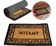 UN DOORMAT COCONUT + PVC KERA 6 40 X 60 'SVEIKI'