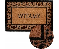 UN DOORMAT COCONUT + PVC KERA 6 40 X 60 'SVEIKI'