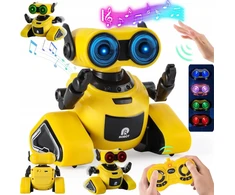 UN Geltonas nuotolinio valdymo robotas