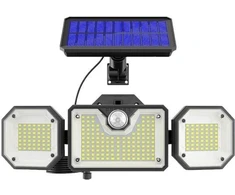 UN Prožektorius LED 226 SMD saulės energijos + PIR 9619