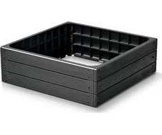 Prosperplast Sodo kraštinė, 4 segmentai, antracitas