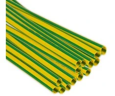 UN Radpol Termovamzdelis 6.4/3.2mm, geltonas-žalias, 1m