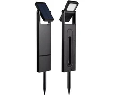 UN Saulės energijos sodo stulpelis, įsmeigiamas DRAGOS II LED, 100LM, 2200 (LD-DRAGOSII-100-10)
