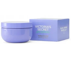 Victoria Secrets Victoria's Secret Mėlyna Jasmine ir Vandens lelijos gilaus valymo ir šveitimo kūno šveitiklis, 216 ml