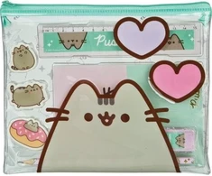 Undercover 8 dalių Pusheen mokyklinių reikmenų rinkinys