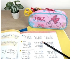Undercover Slaptas pieštukų dėklas Penalas, kosmetikos krepšys, piniginė, Minnie Mouse