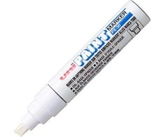 UNI-BALL PAINT PX30, baltojo aliejaus žymeklis (PX30W)