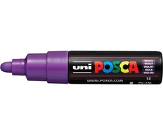 Uni žymeklis kiekvienam paviršiui POSCA PC-7M VIOLETINIS
