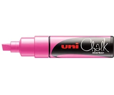 Uni Marker kreida Uni Chalk PWE-8K metalik rožinė -
