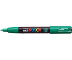 Žymeklis UNI Posca PC-1M, apvalus, 0.7 mm, žalias