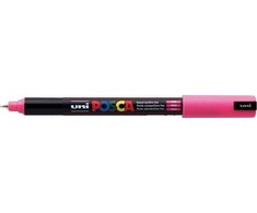 Žymeklis UNI Posca PC-1MR, adatiniu galu, 0.7 mm, rožinis