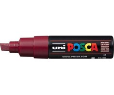 Uni UNI POSCA PC-8K plakatų žymeklis tamsiai raudonas