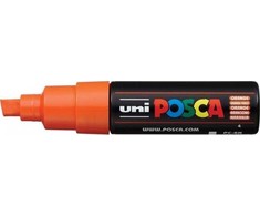 Žymeklis UNI Posca PC-8K, kirstu galu, 8 mm, oranžinė