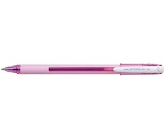 Uni-Ball Uni Jetstream Sxn-101fl rašiklis, rožinis korpusas, mėlynas rašalas
