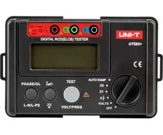 Uni-T RCD perjungiklio bandymas Uni-T UT582 +
