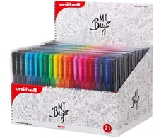 UNIBALL Uni-ball Signo RT1 (My Bujo) 21 gelinio rašiklio rinkinys su spragtelėjimu