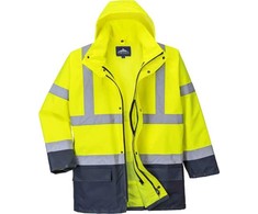 Unimet 5 viename dviejų spalvų striukė Portwest S766, Dydis: XL, Pw spalvos: Geltona/Navy