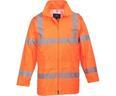 Unimet Gero matomumo PORTWEST H440 striukė nuo lietaus, Dydis: L, Pw spalvos: Oranžinis