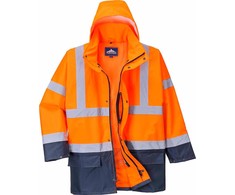 Unimet 5 viename dviejų spalvų striukė Portwest S766, Dydis: L, Pw spalvos: Geltona/Navy
