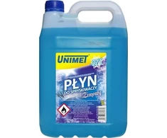 Unimet Žieminis priekinio stiklo plovimo skystis, 5 l, DO-22 su etanoliu