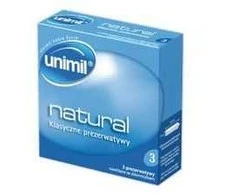 UNIMIL DĖŽUTĖ 3 NATURAL+ prezervatyvai