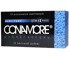 Unimil Conamore Wet Prezervatyvai 12 vnt