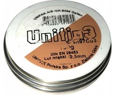 Unipak Minkštas Lut S- Sn97Cu3 2,5 mm 100g - 4514230