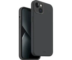 UNIQ dėklas Lino Hue Apple iPhone 14 Plus / 15 Plus 6.7" Magclick Charging pilkos spalvos