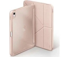 UNIQ dėklas Moven Apple iPad Air 10.9" (2022/2020) Apple iPad Air 11" (2024) Antimicrobial rožinės spalvos
