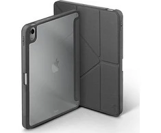 UNIQ dėklas Moven Apple iPad Air 10.9" (2022/2020) Apple iPad Air 11" (2024) Antimicrobial pilkos spalvos