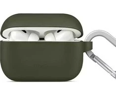 UNIQ dėklas Vencer AirPods Pro 2 gen.silikoninis (2022/2023) žalia/moss žalias