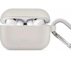 UNIQ dėklas Vencer AirPods Pro 2 gen.silikoninis (2022/2023) pilkos spalvos