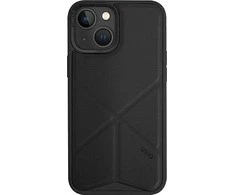 UNIQ dėklas Transforma Apple iPhone 14 Plus / 15 Plus 6.7" Magclick Charging juodos spalvos