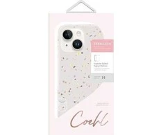 UNIQ Coehl Terrazzo Dėklas Apple iPhone 14 / 15 / 13 6,1" sandstone