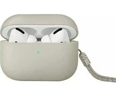 UNIQ dėklas Lino AirPods Pro 2 genSilicone (2022/2023) gelsvas