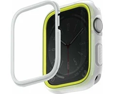UNIQ dėklas Moduo Apple Watch Series 4/5/6/7/8/9/SE/SE2 40/41mm baltos spalvos