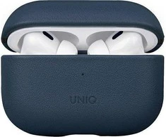 UNIQ dėklas Terra AirPods Pro 2 gen.Genuine Leather (2022/2023) mėlynos spalvos